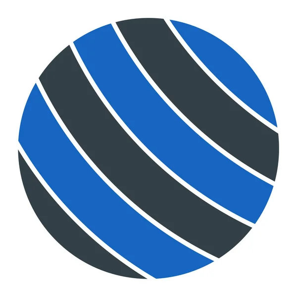 Volleyball Ball Icon Simple Illustration Basketball Hoop Vector Icons Web — Stock vektor