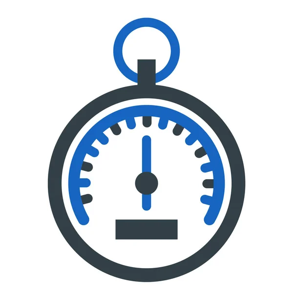 Pictogram Stopwatch Eenvoudige Illustratie Van Timer Vector Pictogrammen Voor Web — Stockvector