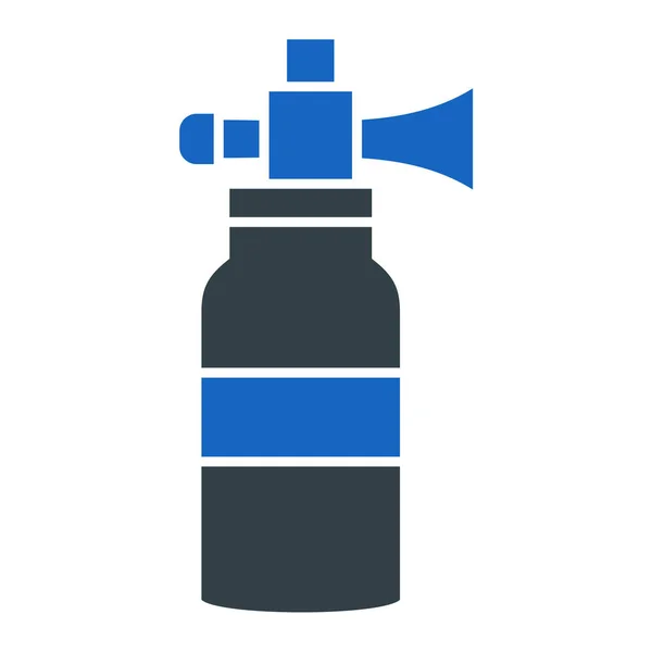 Значок Бутылки Воды Простая Иллюстрация Векторных Значков Газовых Труб Сети — стоковый вектор