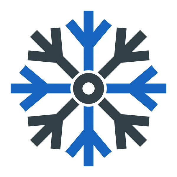 Icono Del Copo Nieve Diseño Web — Archivo Imágenes Vectoriales