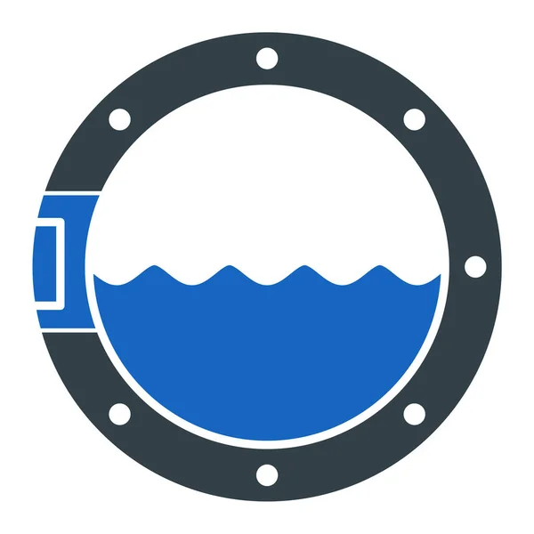 Sea Life Icon Simple Illustration Swimming Pool Vector Icons Web — Vettoriale Stock