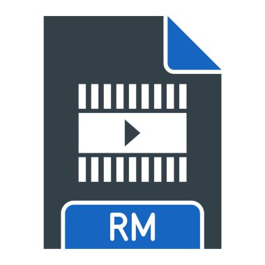 dosya biçimi simgesi, vektör illüstrasyonu