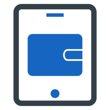 mobil ödeme simgesi. vektör illüstrasyonu