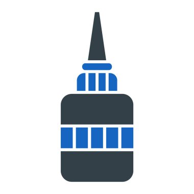 Bir okul servisi simgesinin vektör illüstrasyonu