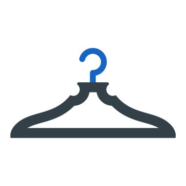 askı simgesi vektör illüstrasyonu