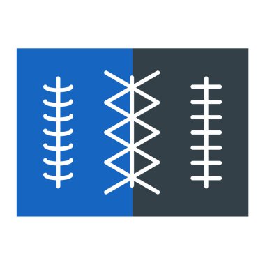 Modern b 'nin vektör illüstrasyonu eksik simgesi