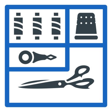 makas, tarak, cetvel, kesme, bant, bıçak, zımba, fırça, kalem, bileyici,