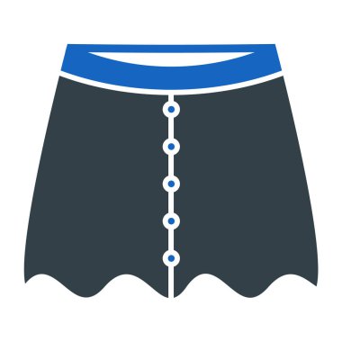 Modern moda simgesinin vektör illüstrasyonu