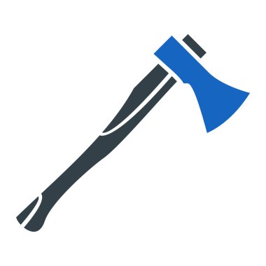 Balta simgesi vektör illüstrasyonu