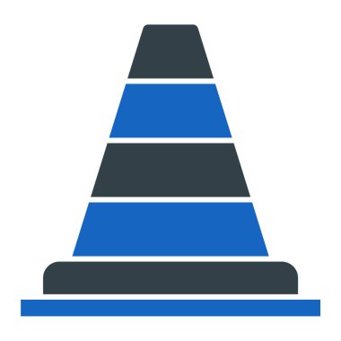 Yol simgesi, vektör illüstrasyonu