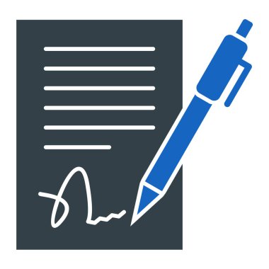 kalem simgesi vektör illüstrasyonu