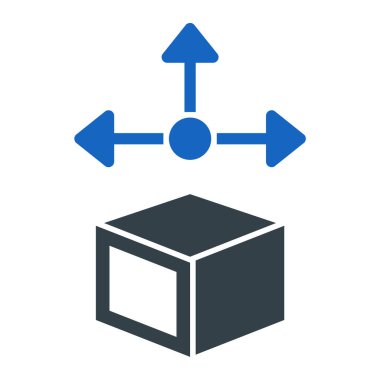 seo modern simgesinin vektör illüstrasyonu