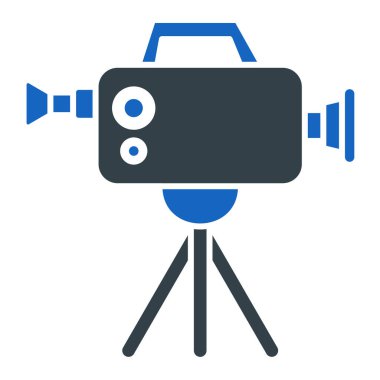 Kamera. Web simgesi basit illüstrasyon