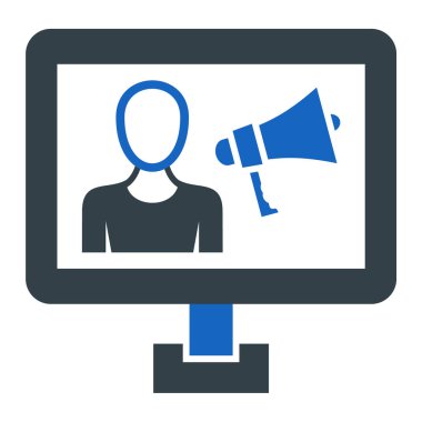 Online pazarlama. Basit tasarım