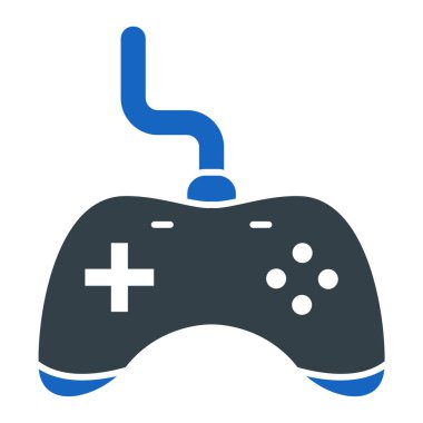 Oyun kolu. Web simgesi basit illüstrasyon