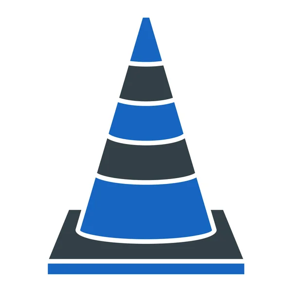 Cone Icon Vector Illustration — Stock Vector