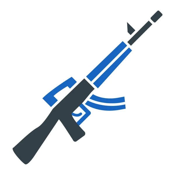 Abbildung Zum Waffensymbol Vektor — Stockvektor