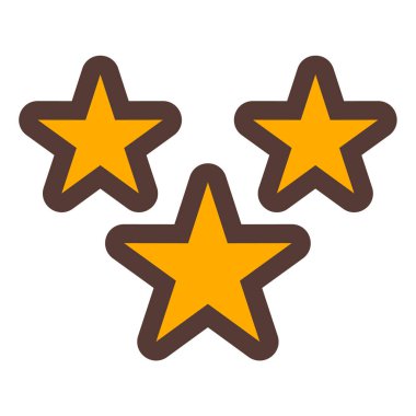 yıldız simgesi vektör illüstrasyonu