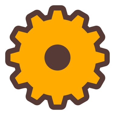 Teçhizat Web simgesi basit illüstrasyon