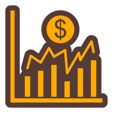iş grafiği vektör illüstrasyonu
