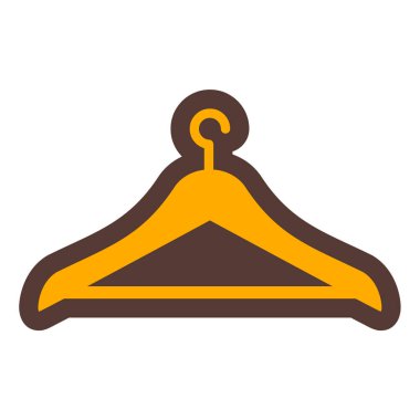 Askı. Web simgesi basit illüstrasyon