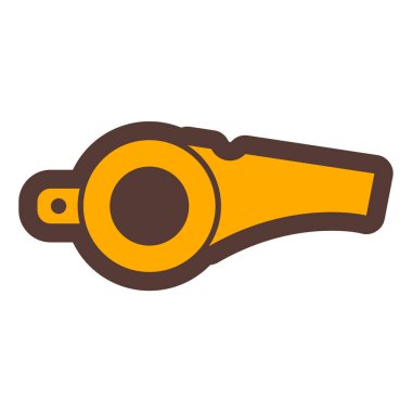 Islık. Web simgesi basit illüstrasyon