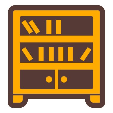 Çekmecede. Web simgesi basit tasarım