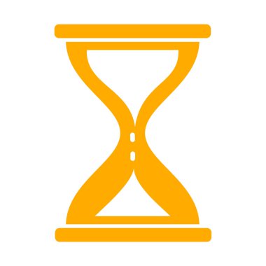 kum saati ikonu vektör illüstrasyonu