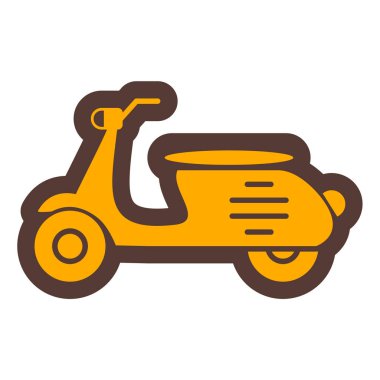 Mobilet. Web simgesi basit illüstrasyon