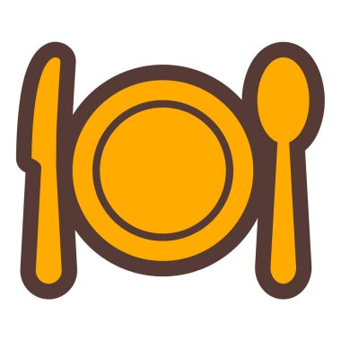 Tabak. Web simgesi basit illüstrasyon