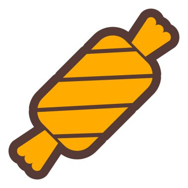 - Şeker. Web simgesi basit illüstrasyon