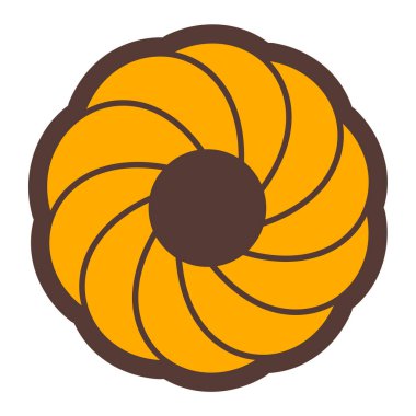 Rengarenk sonbahar yapraklarının vektör çizimi