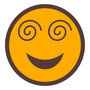 emoji. Web simgesi basit illüstrasyon