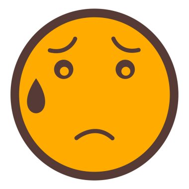 emoji. Web simgesi basit illüstrasyon