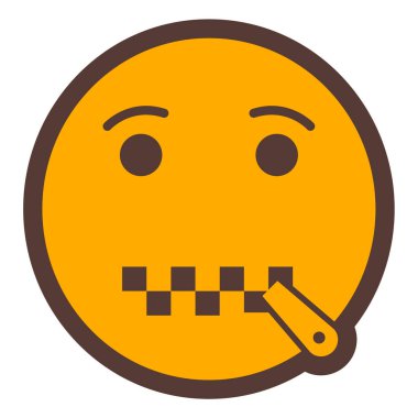 emoji. Web simgesi basit illüstrasyon