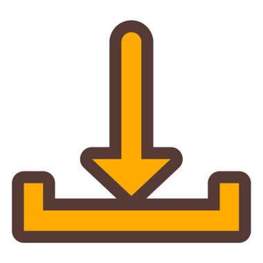 İndir. Web simgesi basit illüstrasyon