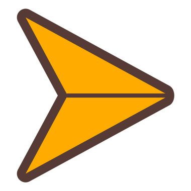 Uçak. Web simgesi basit illüstrasyon