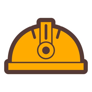 Miğfer. Web simgesi basit tasarım