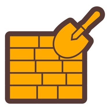 İnşaat aletleri. Basit illüstrasyon