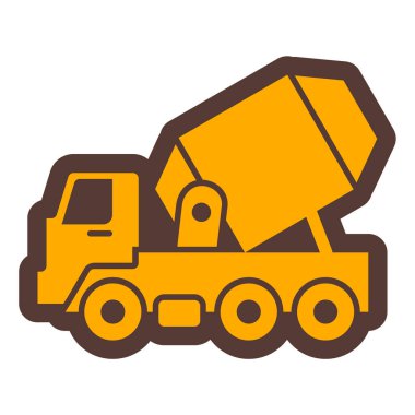 Karıştırıcı. Web simgesi basit illüstrasyon