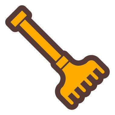 Tırmık. Web simgesi basit illüstrasyon