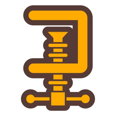 Sandalye. Web simgesi basit illüstrasyon