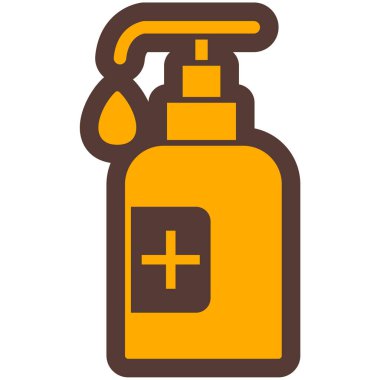 Sprey şişe. Basit tasarım