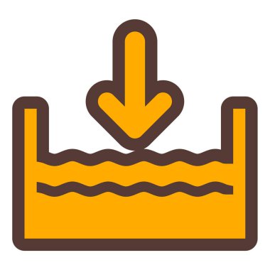 Yükle. Web simgesi basit illüstrasyon