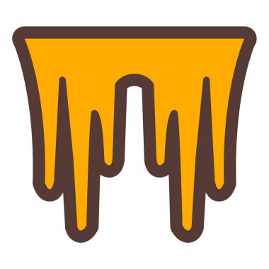 Çizgi film simgesinin vektör çizimi