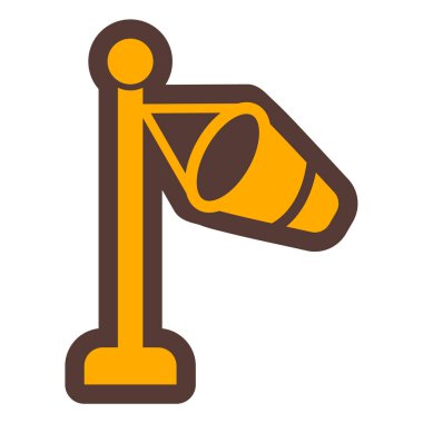 Modern ve ofis simgesinin vektör illüstrasyonu