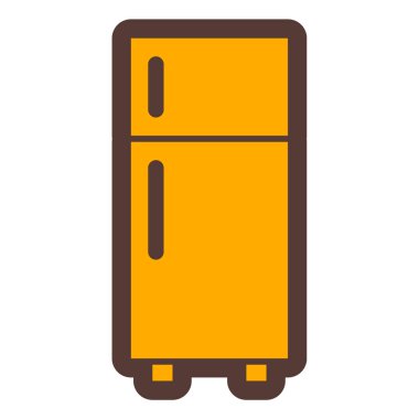 buzdolabı vektör simgesi çizimi