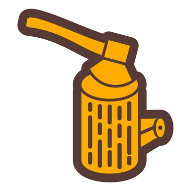 Tek ateşlemeli simge vektör çizim