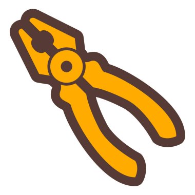 Kerpeten. Web simgesi basit illüstrasyon