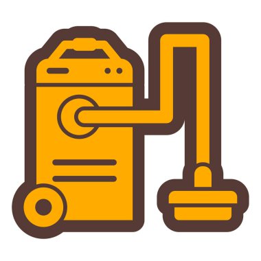 Bir araba simgesinin vektör illüstrasyonu